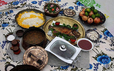 درباره غذاهای محلی استان مازندران