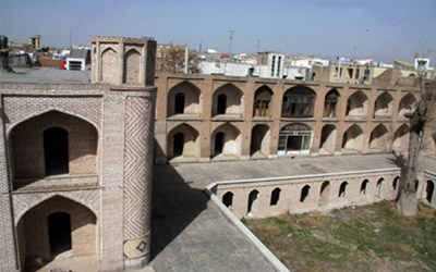 مسجد و مدرسه شيخ الاسلام (مسعوديه) قزوين 