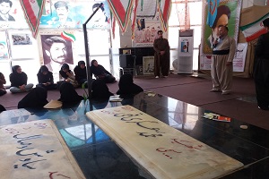 بازدید دانشجویان کرمانشاه از روانسروغار قوری قلعه و یادمان شهدای پاوه