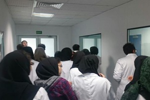 بازدید دانشجویان دانشگاه علوم پزشکی شهید بهشتی از آریوژن فارمد