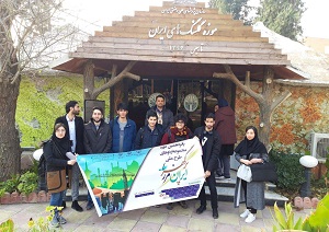 بازدید دانشجویان از موزه گل سنگهای ایران
