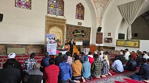 برگزاری مراسم روز قدس در مسجد کبود ایروان