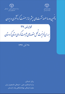 کتابچه‌ بررسی ظرفیت تحمل مقصدهای طبیعت‌گردی در استان کردستان