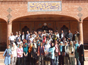 بازدید دانشجویان خارجی از جاذبه های گردشگری استان همدان